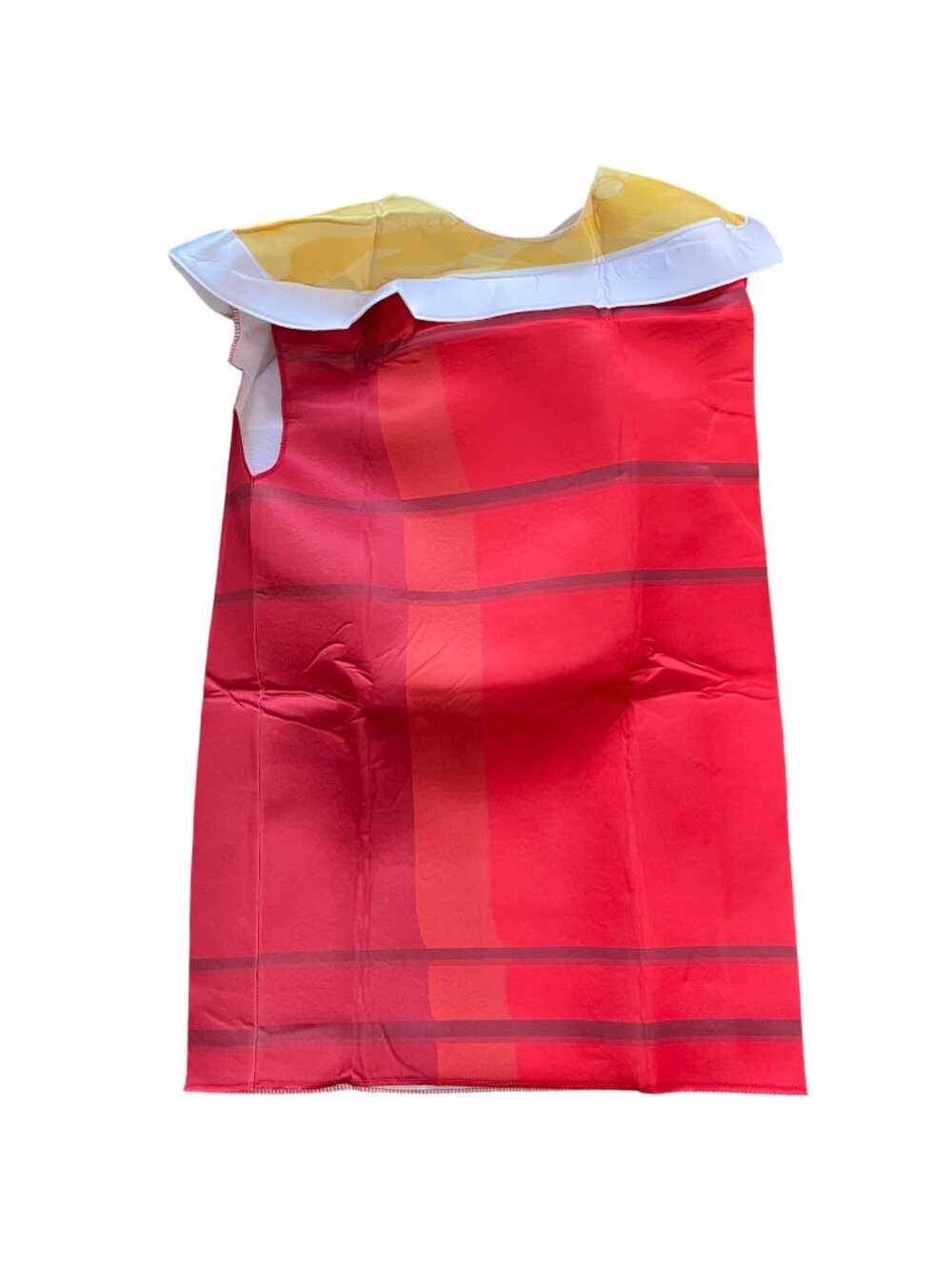 Hauntlook Red Pong Cup Costume Adult One Size Unisex Beer Pong Solo